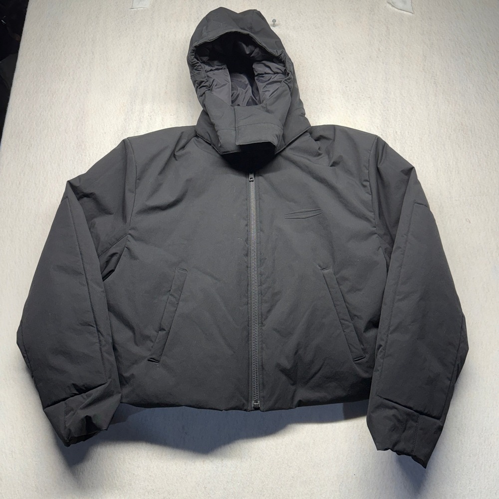 Harley-Davidson PrimaLoft Hooded Puffer Jacket Black Men Large 97447-24VM Sample